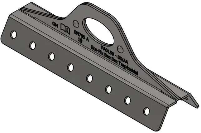 Trapezoidal Steel Sheet Anchor Ring
