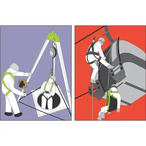 KRATOS hatlábú állványrendszer: hozzáférési állvány szűk helyekre